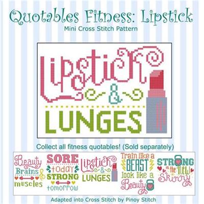 (image for) Quotables Fitness Lipstick